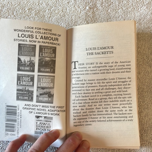📚2/$6  2-Book Bundle Louis L’Amour : The Sacketts Series - Picture 12 of 16